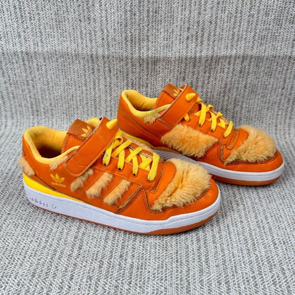 Adidas x Monster Inc. Forum Low C George Sanderson Furry Shoes Size 3 US GW0842 - Picture 1 of 6